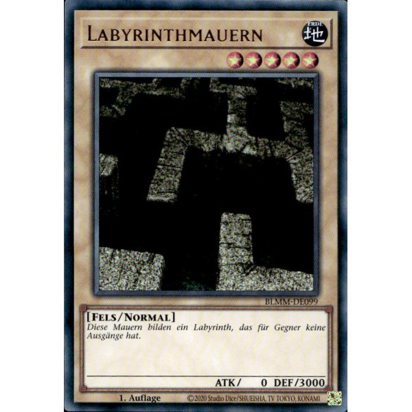 Labyrinthmauern BLMM-DE099 (Ultra Rare)