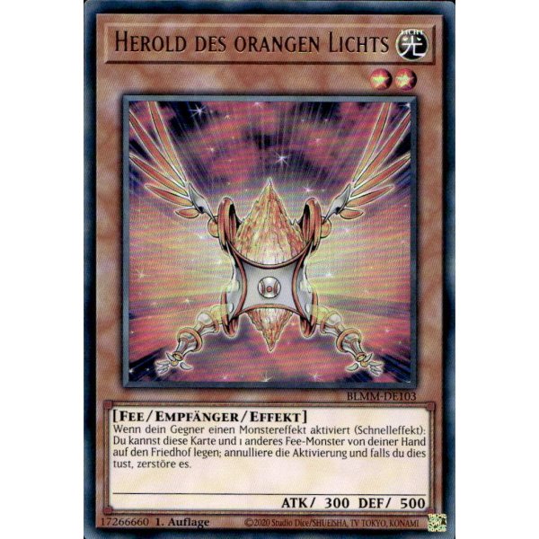 Herold des orangen Lichts BLMM-DE103 (Ultra Rare)