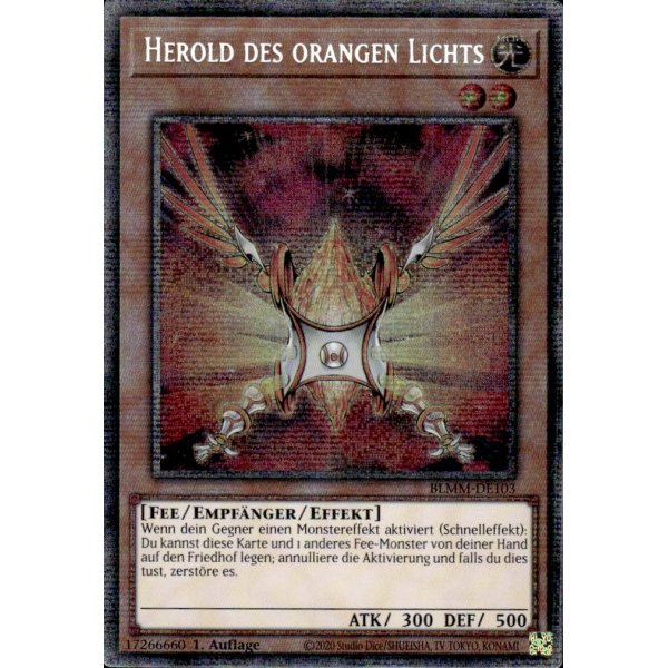 Herold des orangen Lichts BLMM-DE103 (Starlight Rare)