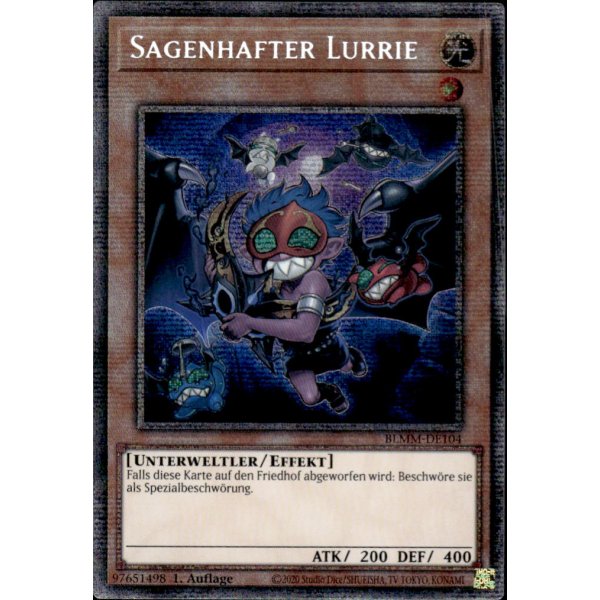Sagenhafter Lurrie BLMM-DE104 (Starlight Rare)