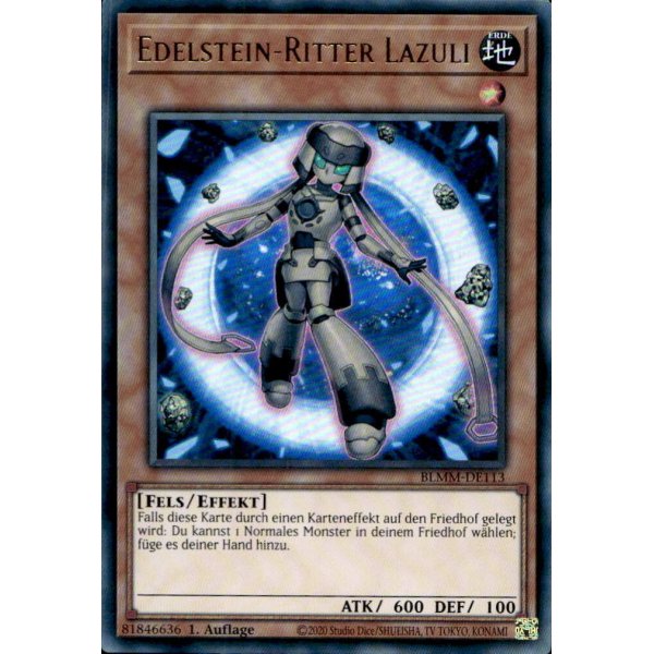 Edelstein-Ritter Lazuli BLMM-DE113 (Ultra Rare)