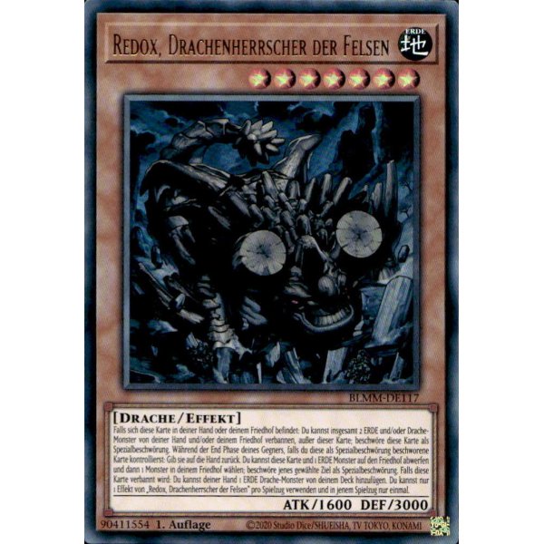 Redox, Drachenherrscher der Felsen BLMM-DE117 (Ultra Rare)
