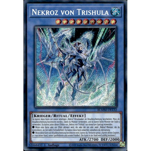 Nekroz von Trishula BLMM-DE132 (Secret Rare)