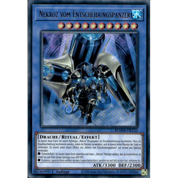 Nekroz vom Entscheidungspanzer BLMM-DE133 (Ultra Rare)