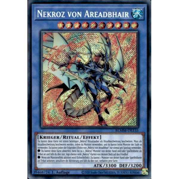 Nekroz von Areadbhair BLMM-DE135 (Secret Rare)