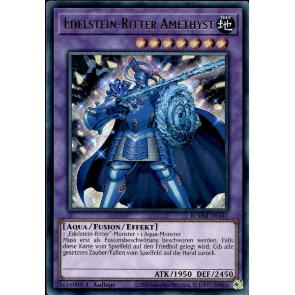 Edelstein-Ritter Amethyst BLMM-DE141 (Ultra Rare)