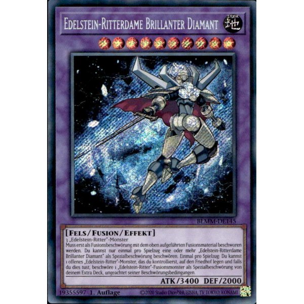 Edelstein-Ritterdame Brillanter Diamant BLMM-DE145 (Secret Rare)