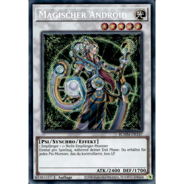Magischer Android BLMM-DE147 (Secret Rare)