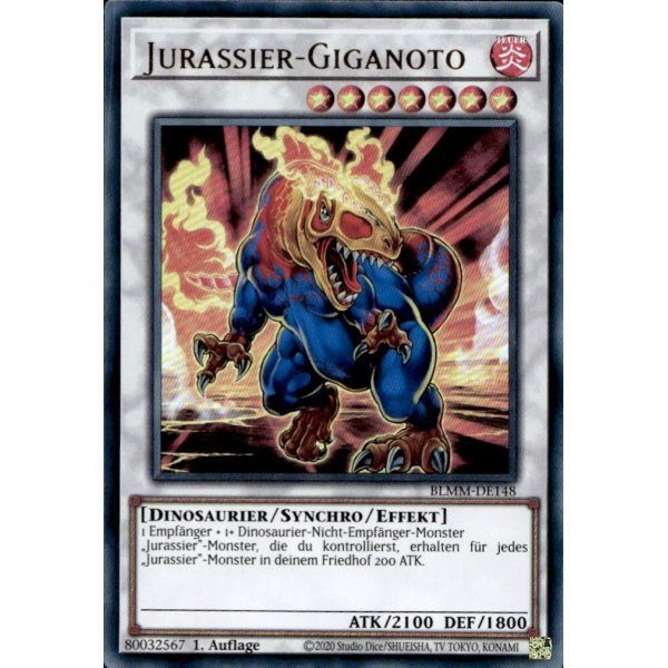Jurassier-Giganoto BLMM-DE148 (Ultra Rare)