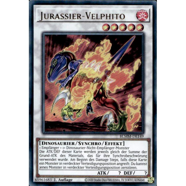 Jurassier-Velphito BLMM-DE149 (Ultra Rare)