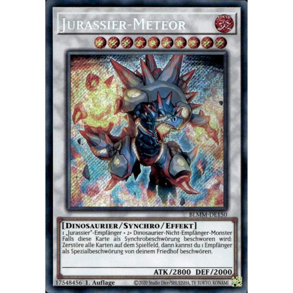Jurassier-Meteor#2 BLMM-DE150 (Secret Rare)