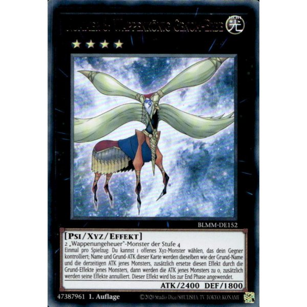 Nummer 8: Wappenk&ouml;nig Genom-Erbe BLMM-DE152 (Ultra Rare)