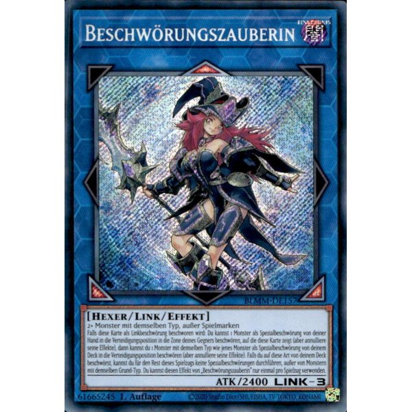 Beschw&ouml;rungszauberin BLMM-DE157 (Secret Rare)