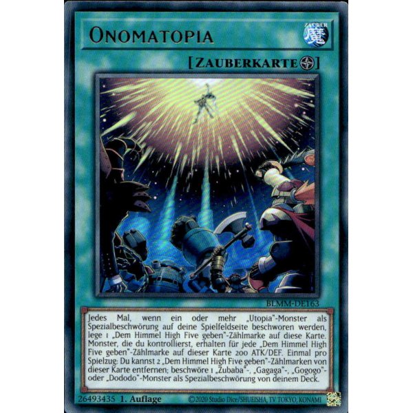 Onomatopia BLMM-DE163 (Ultra Rare)