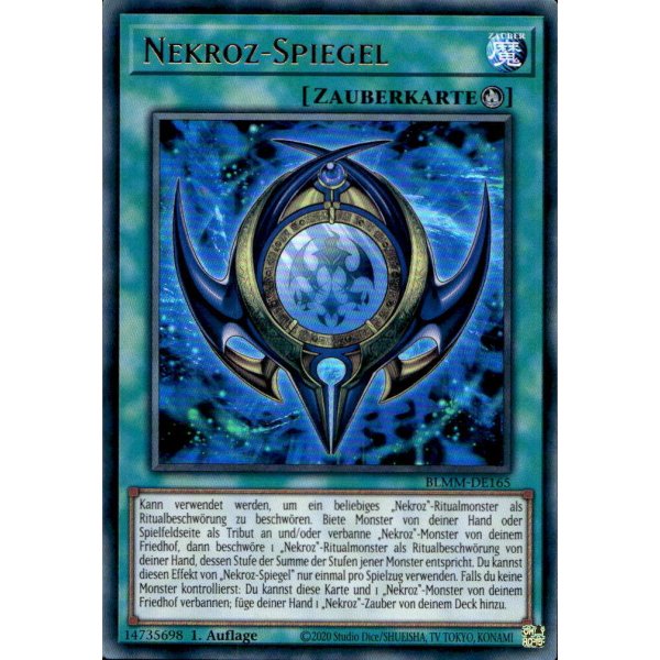 Nekroz-Spiegel BLMM-DE165 (Ultra Rare)