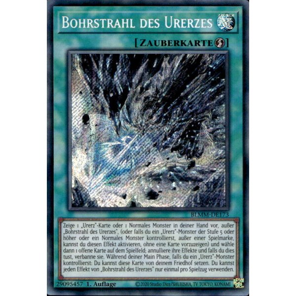 Bohrstrahl des Urerzes BLMM-DE173 (Secret Rare)