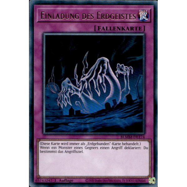 Einladung des Erdgeistes BLMM-DE174 (Ultra Rare)