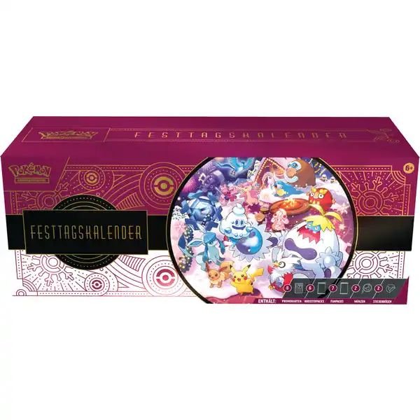 Pokemon Festtagskalender 2025 (deutsch)