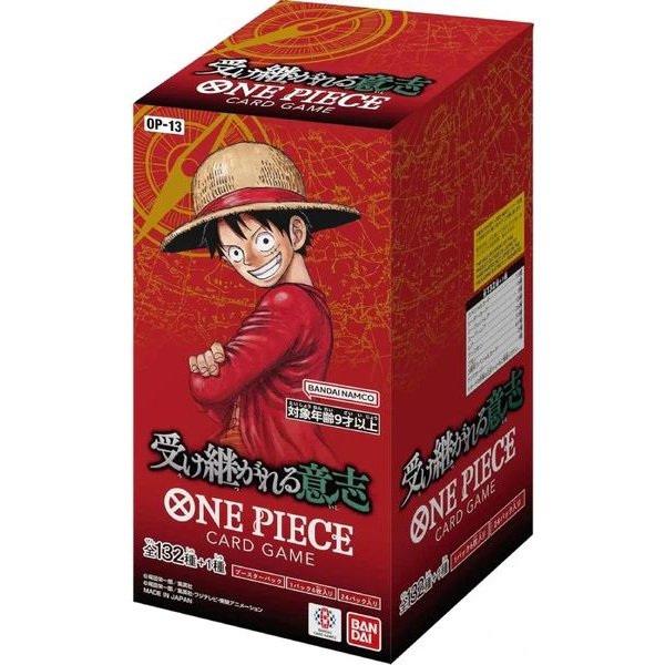 One Piece Card Game - Carrying on his will Booster Box OP-13 (japanisch)