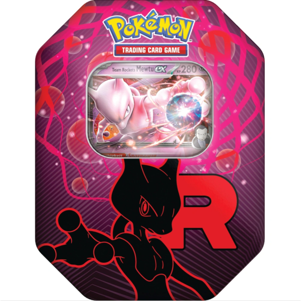 Pokemon Team Rocket: Mewtu ex Tin Box 2025 (deutsch)