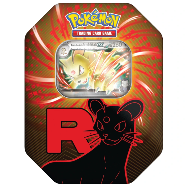 Pokemon Team Rocket: Snobilikat ex Tin Box 2025 (deutsch)