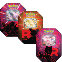 Alle 3 Pokemon Team Rocket Tin Box 2025 (deutsch)