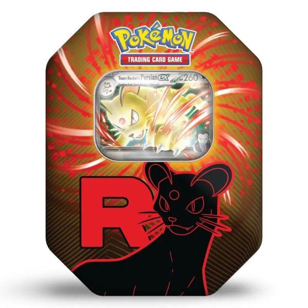 Pokemon Team Rocket: Persian ex Tin Box 2025 (englisch)