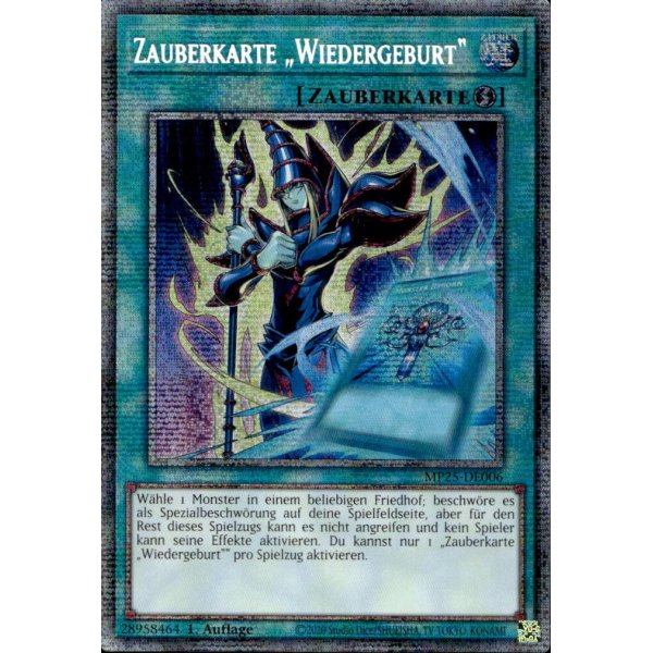 Zauberkarte &bdquo;Wiedergeburt&ldquo; MP25-DE006