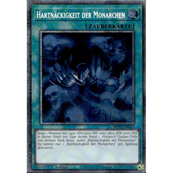 Hartn&auml;ckigkeit der Monarchen MP25-DE025