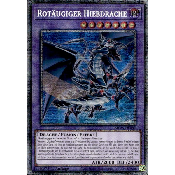 Rot&auml;ugiger Hiebdrache MP25-DE031