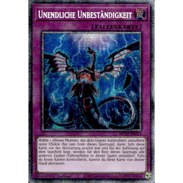 Unendliche Unbest&auml;ndigkeit MP25-DE032