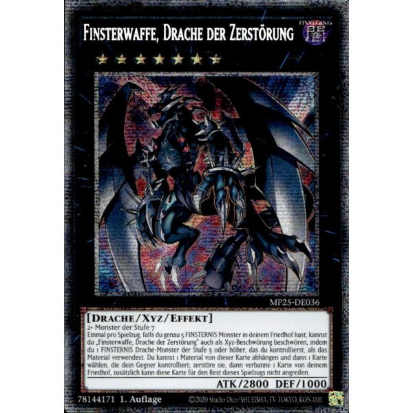 Finsterwaffe, Drache der Zerst&ouml;rung MP25-DE036