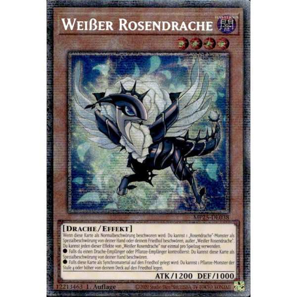 Wei&szlig;er Rosendrache MP25-DE038