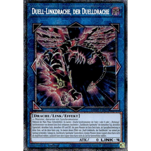 Duell-Linkdrache, der Duelldrache MP25-DE039