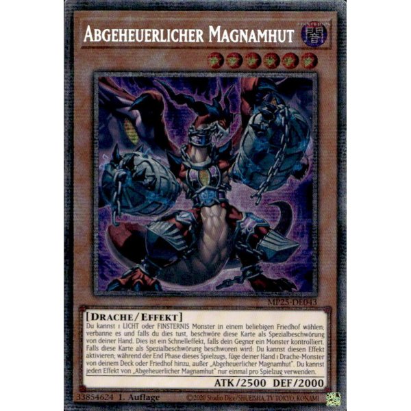 Abgeheuerlicher Magnamhut MP25-DE043