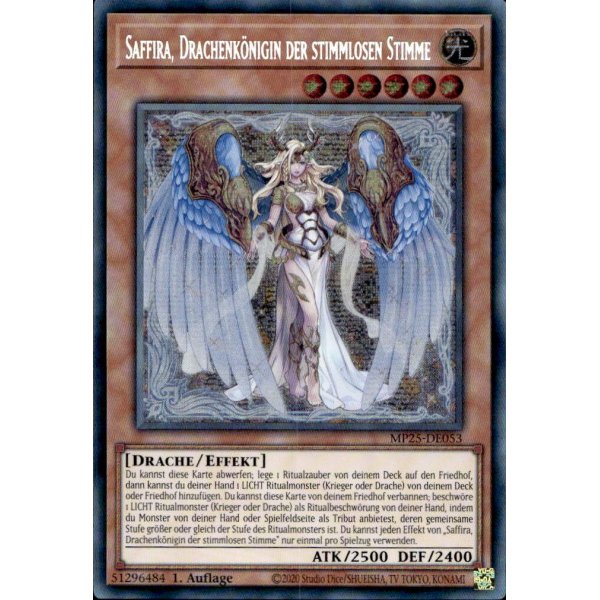 Saffira, Drachenk&ouml;nigin der stimmlosen Stimme MP25-DE053