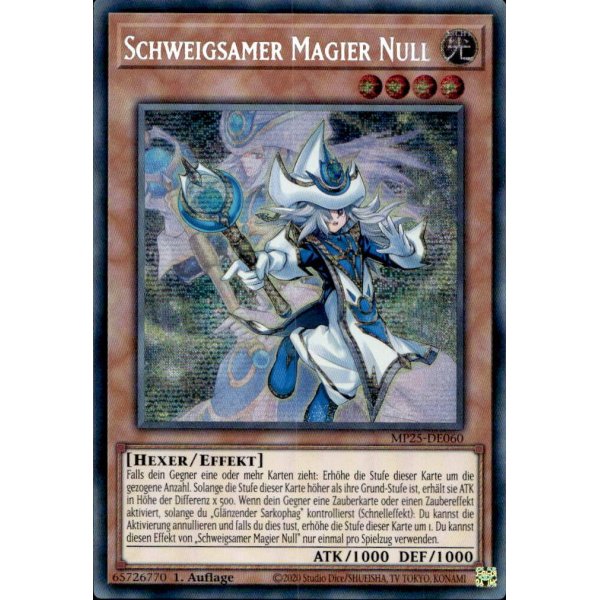 Schweigsamer Magier Null MP25-DE060