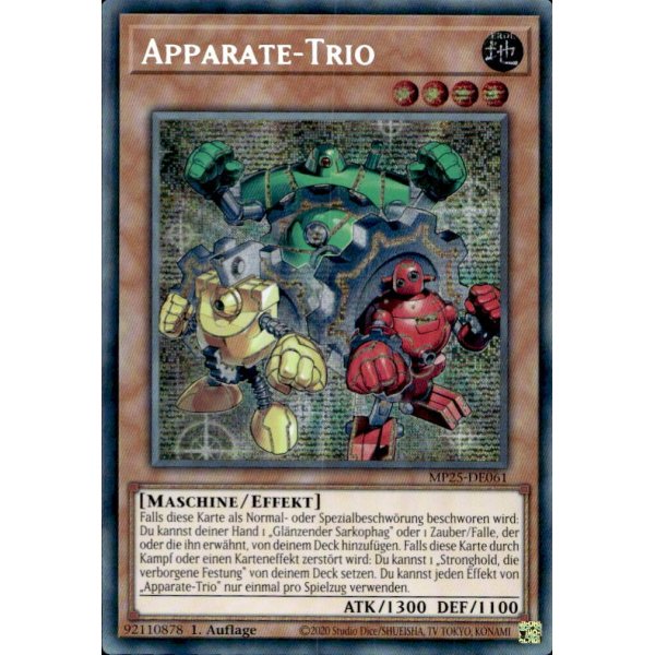Apparate-Trio MP25-DE061