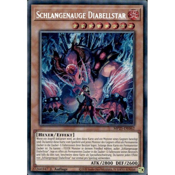 Schlangenauge Diabellstar MP25-DE062