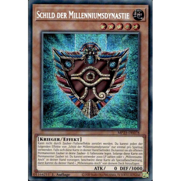 Schild der Millenniumsdynastie MP25-DE078