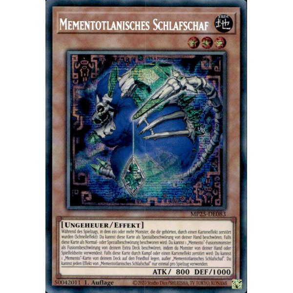 Mementotlanisches Schlafschaf MP25-DE083