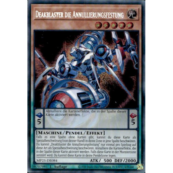 Deakblaster die Annullierungsfestung MP25-DE084