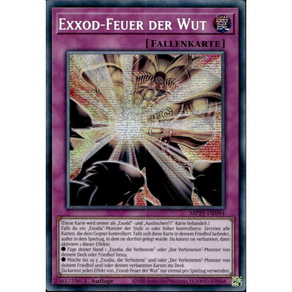 Exxod-Feuer der Wut MP25-DE094
