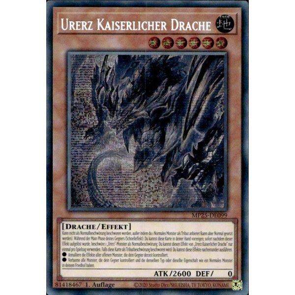 Urerz Kaiserlicher Drache MP25-DE099