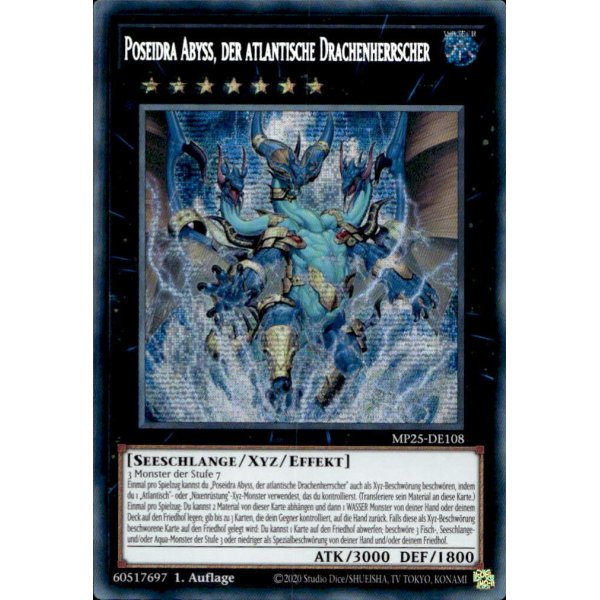 Poseidra Abyss, der atlantische Drachenherrscher MP25-DE108