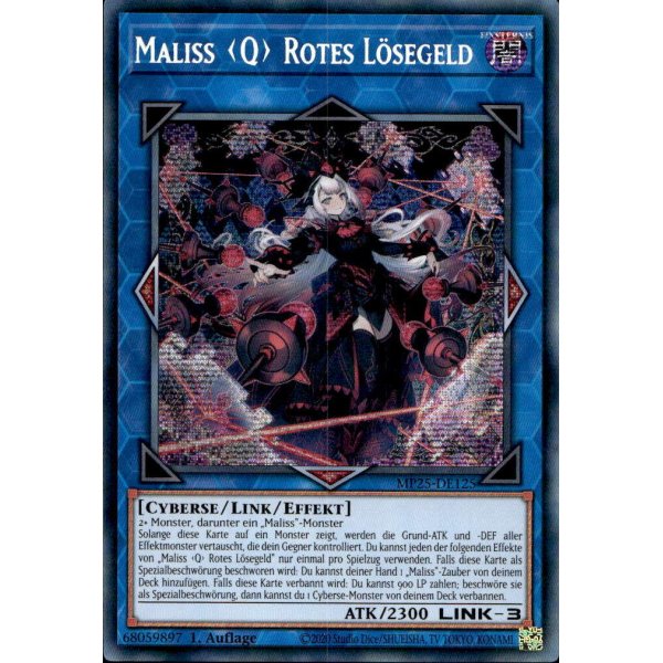 Maliss <Q> Rotes L&ouml;segeld MP25-DE125