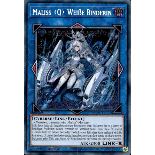 Maliss <Q> Wei&szlig;e Binderin MP25-DE126