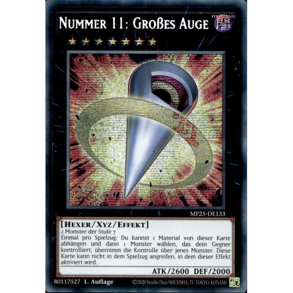 Nummer 11: Gro&szlig;es Auge MP25-DE133
