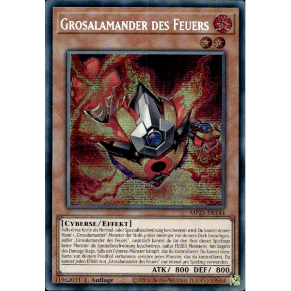 Grosalamander des Feuers MP25-DE144