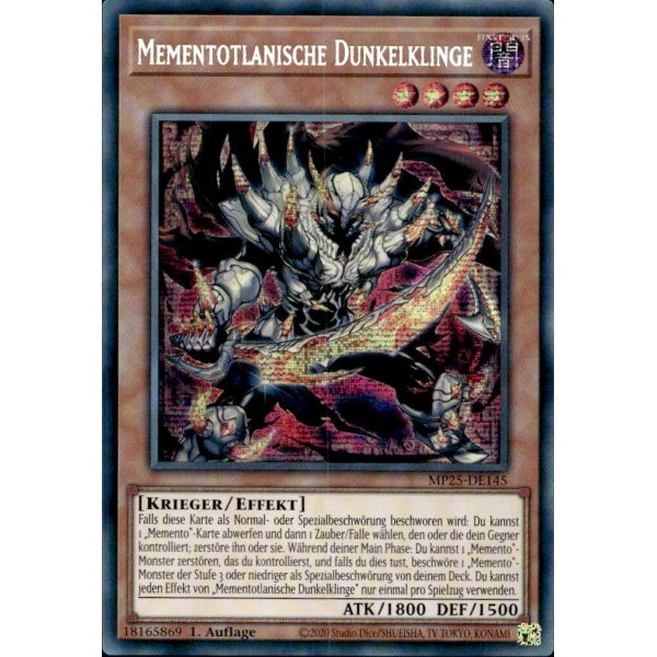 Mementotlanische Dunkelklinge MP25-DE145